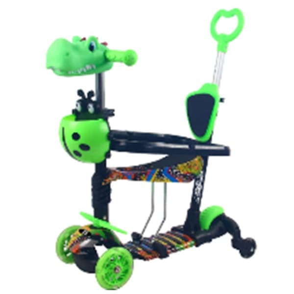 Дитячий самокат X-TREME KS-705K Зелений - зображення 1