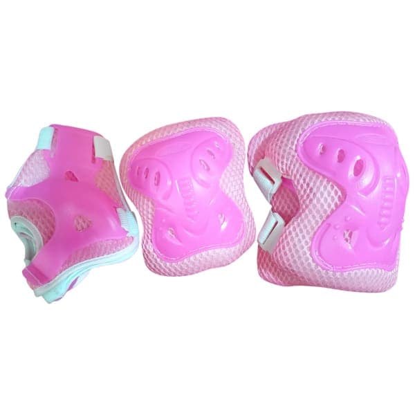 Захисні наколінники та налокітники X-TREME PE-802 рожеві - зображення 1