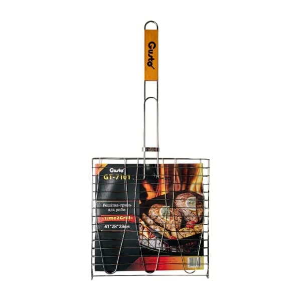 Решітка-гриль Time2Grill для риби GT-7101 GUSTO 61x28x28 см - зображення 1