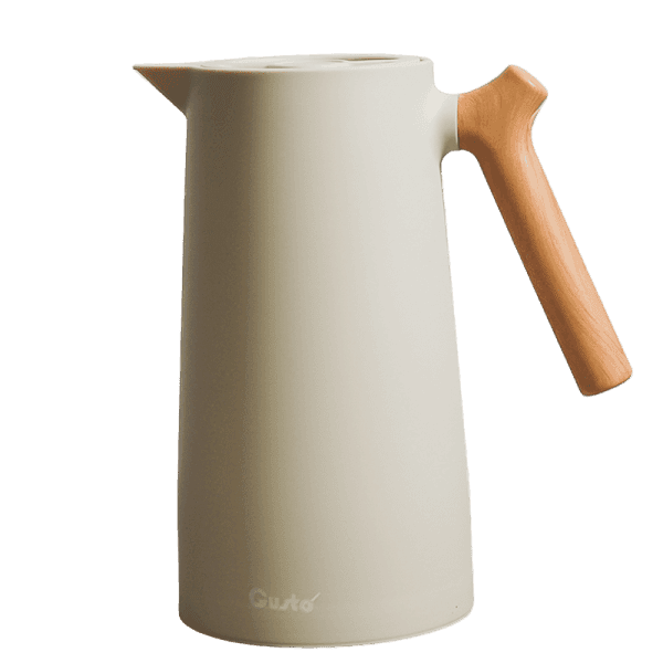 Термос-глечик GTP002-1 Погожий день (молочний) 1000 мл GUSTO - зображення 1