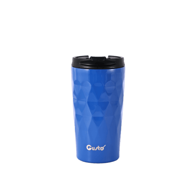 Термокружка GT132 Диско (синя) 380мл GUSTO - зображення 1