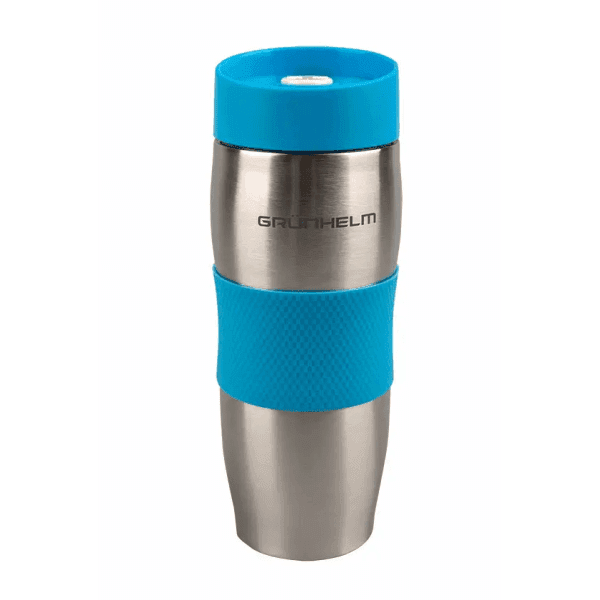 Термокружка 380мл GTC103 блакитний GRUNHELM - зображення 1