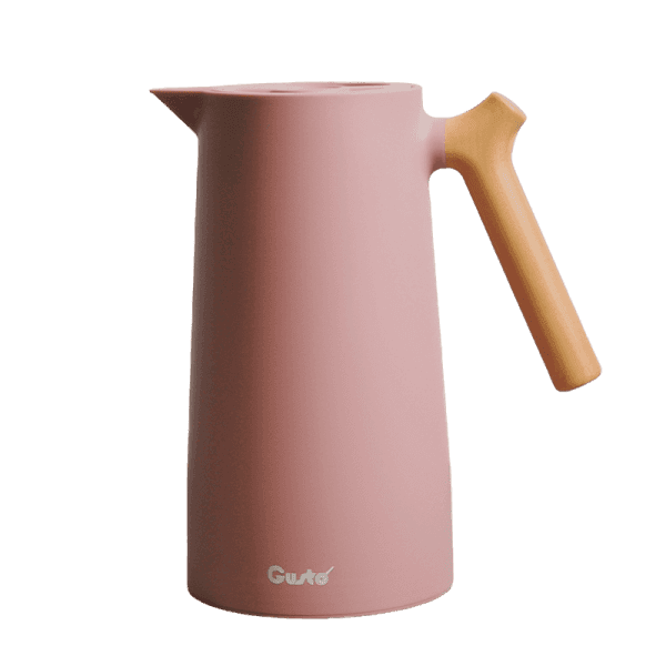 Термос-глечик GTP002-2 Погожий день (рожевий) 1000 мл GUSTO - зображення 1