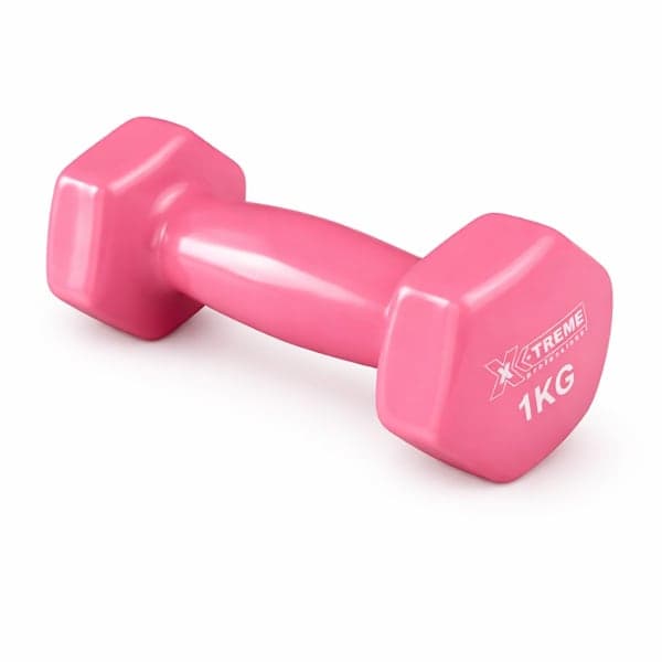 Гантелі для фітнесу 1.0 кг рожева XTDBH-1P 1шт. X-TREME - зображення 1
