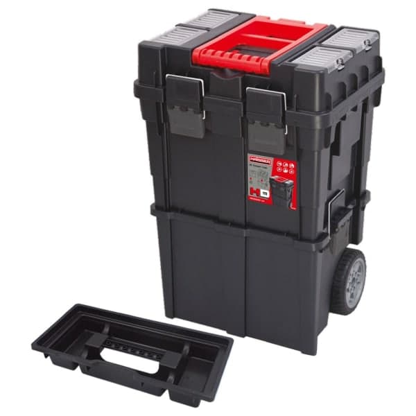 Ящик для інструментів на колесах HD Compact Logic Haisser 450x350x645 мм - зображення 1