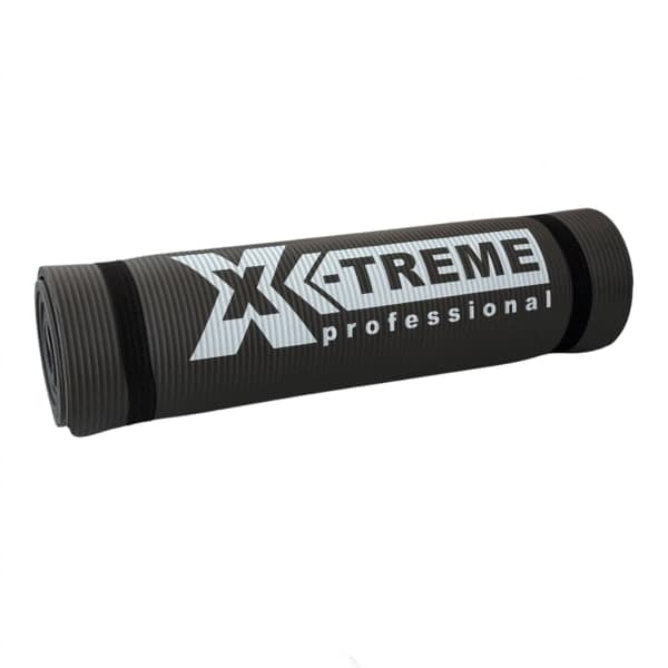 Килимок для фітнесу XTFMNBR-1.0BLA X-TREME 183x61x1.0 см чорний - зображення 1