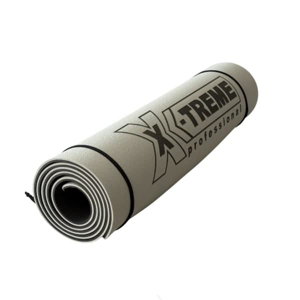 Килимок для фітнесу XTFMTPE-0.6GRA X-TREME 183x61x0.6 см сіро-чорний - зображення 1