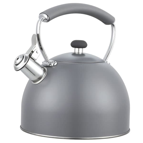 Чайник GT-1419-28 Грей зі свистком 2.8л GUSTO - зображення 1