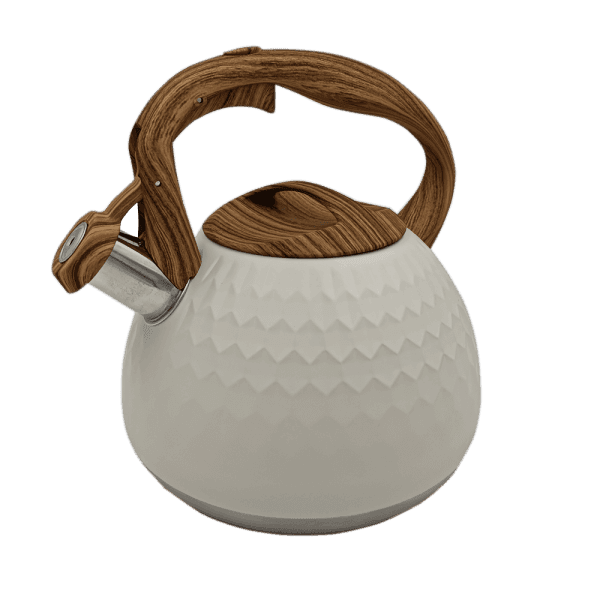 Чайник GT-1421-28 Сіріус (білий) зі свистком 2.8л GUSTO - зображення 1