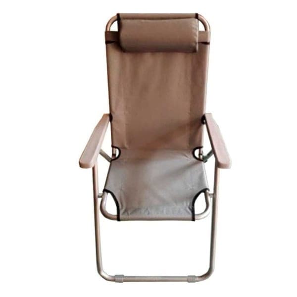 Розкладний стілець X-Tream XTCU-546080/95S, 54х60х80/95 см, сірий - зображення 1