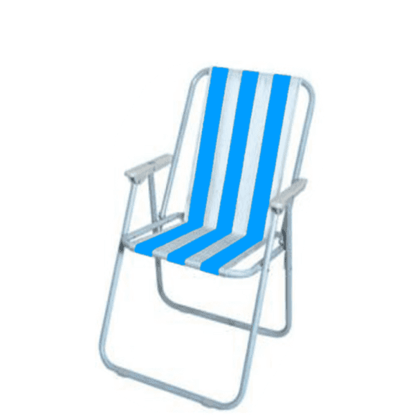 X-Tream Стілець розкладний біло-синій XTCU-554436/75WB - зображення 1