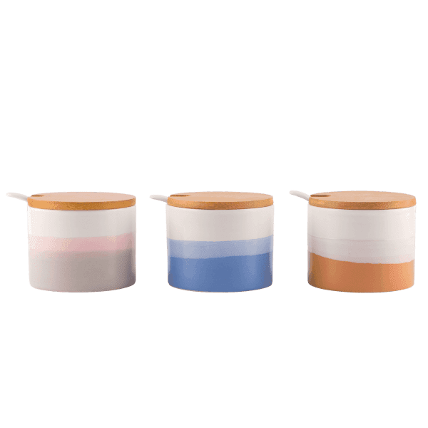 Набір ємностей асорті з ложками АСОРТІ з ложками VT-8306 Vittora - зображення 1