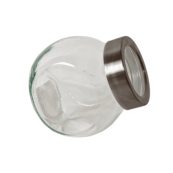 Ємність VT-9032-190 скляна для спецій з віконною кришкою 190мл. Vittora - зображення 1