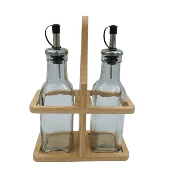 Набір ємностей VT-9125 для олії та оцту - 2шт. по 250 мл. Vittora - зображення 1