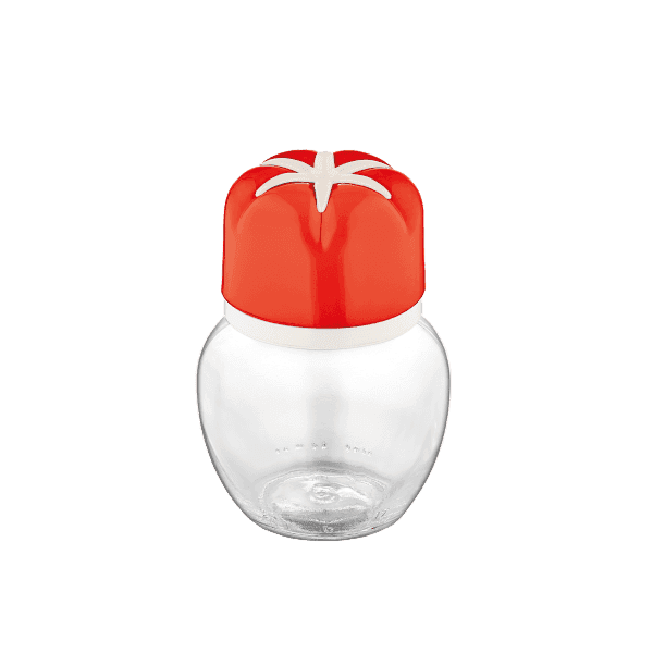 Ємність скляна для спецій Tomato 210 мл червона VT-161003 VITTORA - зображення 1