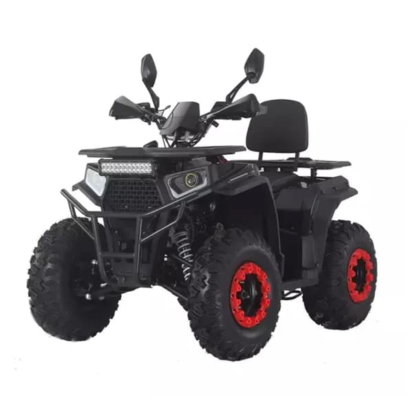 Квадроцикл Forte ATV200G, зелено-сірий - зображення 1