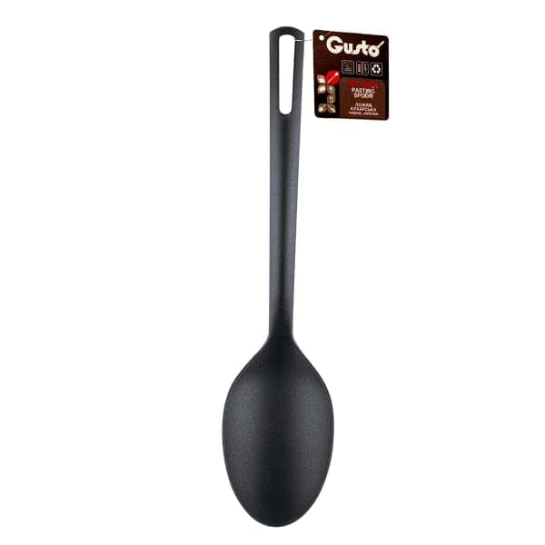 Ложка кухонна GT-5204 чорна Gusto - зображення 1