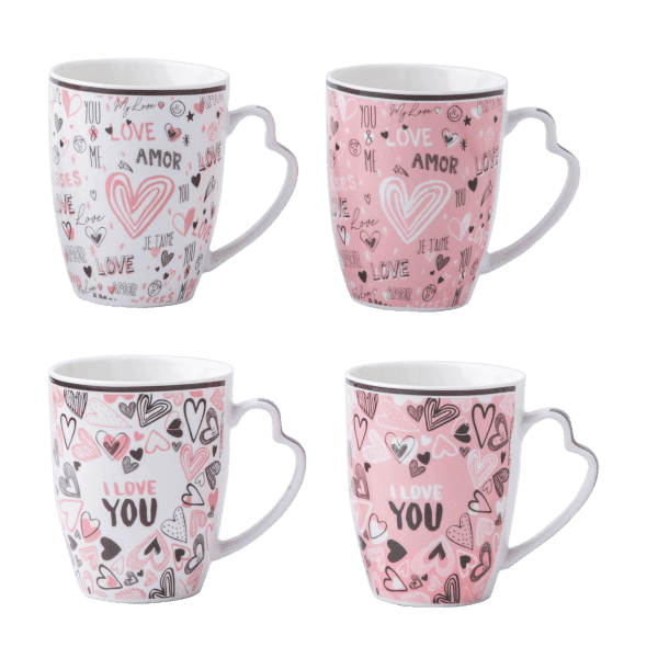 Чашка VT-C-124340 Стильні почуття Vittora 340 мл - зображення 1