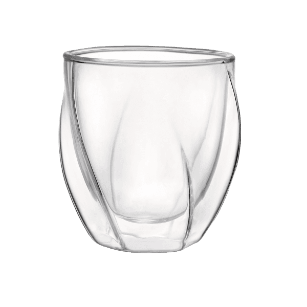 Набір склянок VT-5411-220 TILT з подвійним дном VITTORA - 2 шт. 220 мл - зображення 1