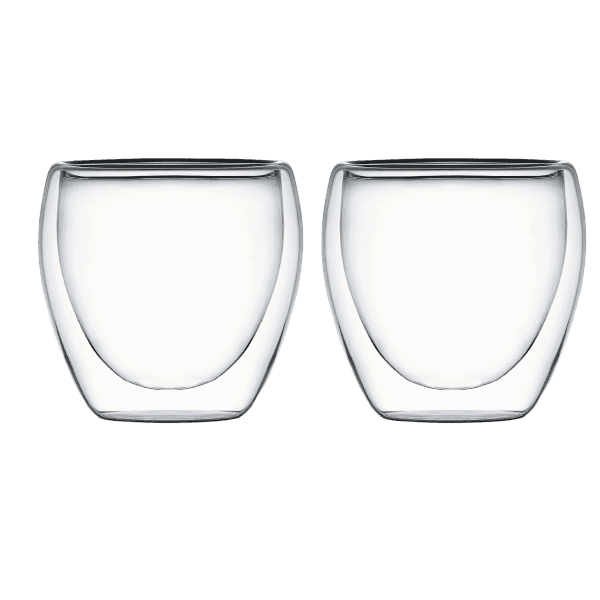 Набір склянок VT-5413-250 TWIN з подвійним дном 2 шт. 250мл Vittora - зображення 1
