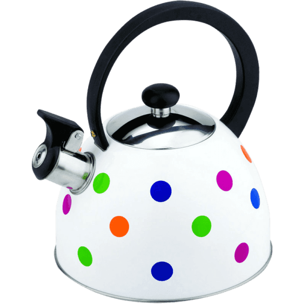 Чайник GT-1415-20 Веселі горохи зі свистком 2 л GUSTO - зображення 1