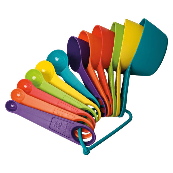 Набір GT-S-105 мірних ложок 12шт. пластик Gusto - зображення 1