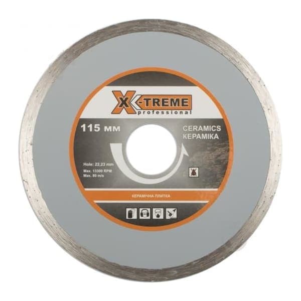 X-TREME 200x5x2.2x25.4мм Круг алмазний по плитці - зображення 1