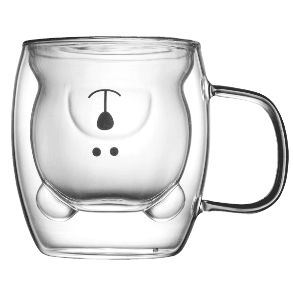 Набір чашок VT-5303-250 ANIMALS з подвійним дном 250 мл VITTORA - зображення 1