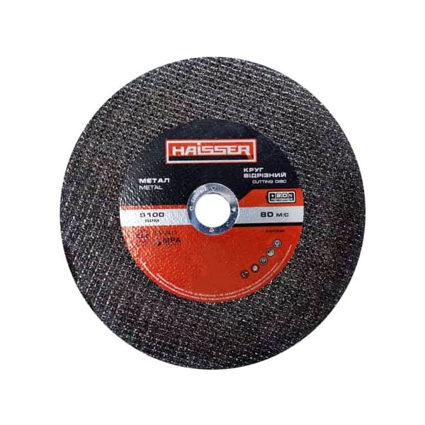 Круг відрізний по металу 355х3.5х25.4 мм Haisser - зображення 1