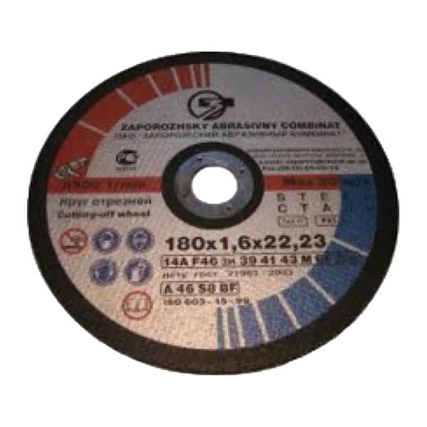 Круг відрізний ЗАК 180х1.6х22.23 мм - зображення 1