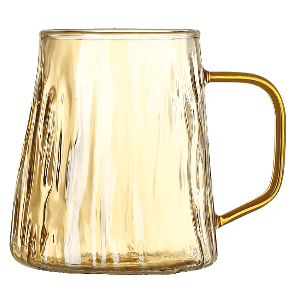 Набір чашок VT-5107-400 AMBER BROOK з боросилікатного скла, 2 шт. 400 мл Vittora - зображення 1