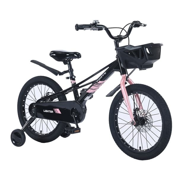 Дитячий велосипед Forte LIGHTER 16 чорно-рожевий - зображення 1