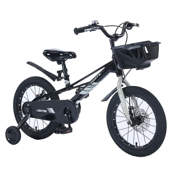 Дитячий велосипед Forte LIGHTER 18 чорно-золотий - зображення 1