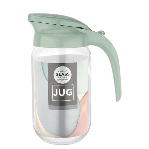 Глечик скляний BELUGA зелений 1000 мл VT-111028 Vittora - зображення 1