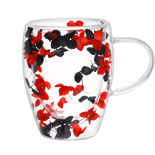 Набір чашок VT-5306-320 Кармен з подвійним дном VITTORA - 2 шт. 320 мл - зображення 1