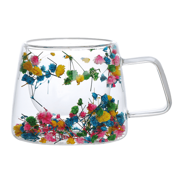 Набір чашок VT-5325-200 Фарби літа з подвійним дном 2шт. 200мл Vittora - зображення 1