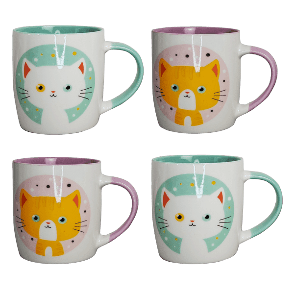 Чашка VT-C-111325 Сімейство котячих 325 мл Vittora - зображення 1