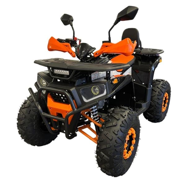 Квадроцикл FORTE ATV125G помаранчевий - зображення 1
