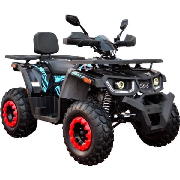 Квадроцикл FORTE SHARK II 200 чорний - зображення 1