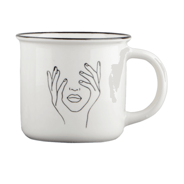 Чашка Lady in white VT-C-512370 Vittora 370 мл - зображення 1