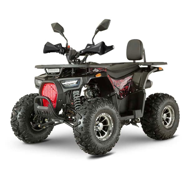 Квадроцикл FORTE ATV150P Чорно-червоний - зображення 1