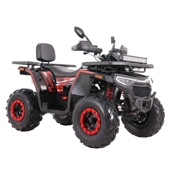 Квадроцикл FORTE Shark III 200 Червоний - зображення 1