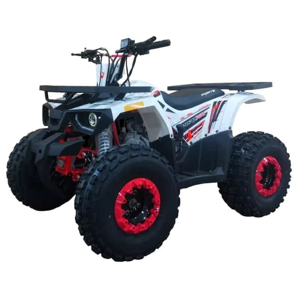 Квадроцикл FORTE Hunter 125 біло-червоний - зображення 1