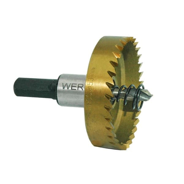 Свердло корончасте HSS по металу - 53 мм WERK 3538753 - зображення 1