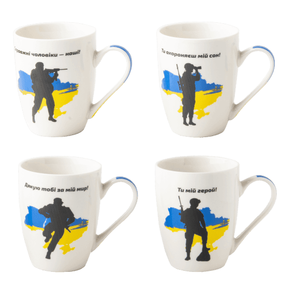 Чашка VT-C-173340 Айворі Мужність 340 мл Vittora - зображення 1