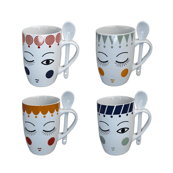 Чашка VT-C-97350 Грайливі оченята 350 мл Vittora - зображення 1