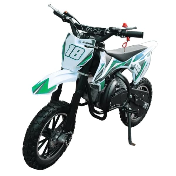 Пітбайк бензиновий FORTE DB01 Зелений - зображення 1