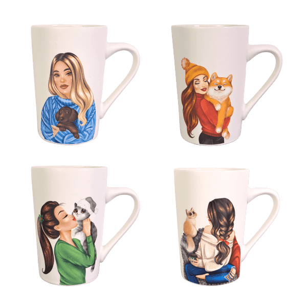 Чашка Дівоча радість Vittora VT-C-196385 385мл - зображення 1