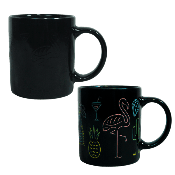 Чашка Вогні відпустки VT-C-254330 в коробці (змінює колір) Vittora 330мл - зображення 1