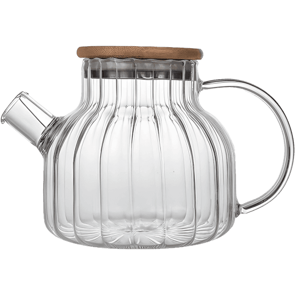 Чайник заварювальний VT-5511-1000 LUPIN скляний 1000мл Vittora - зображення 1